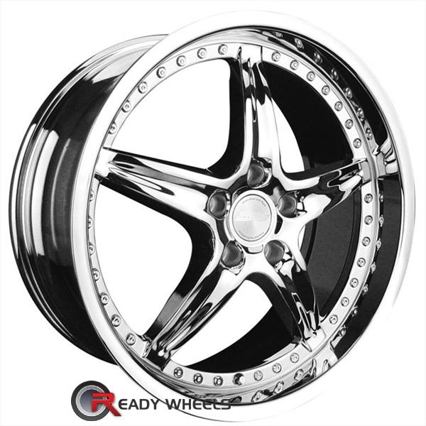SPEEDY Envy Chrome 5-Spoke 18 inch | Rims | Tires