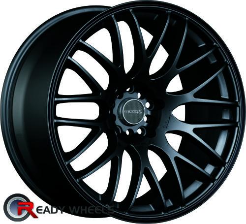 TENZO Type-M Version 1 Black Flat Mesh / Web 18 inch Wheels | Rims 