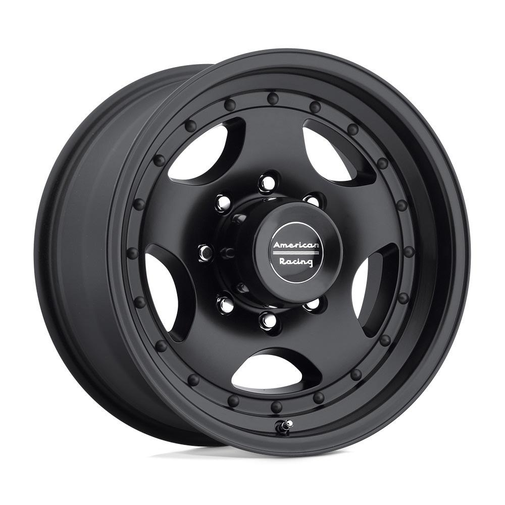 AMERICAN RACING AR23 Satin Black 15 inch + OHTSU AT4000 SO - 215/75/15