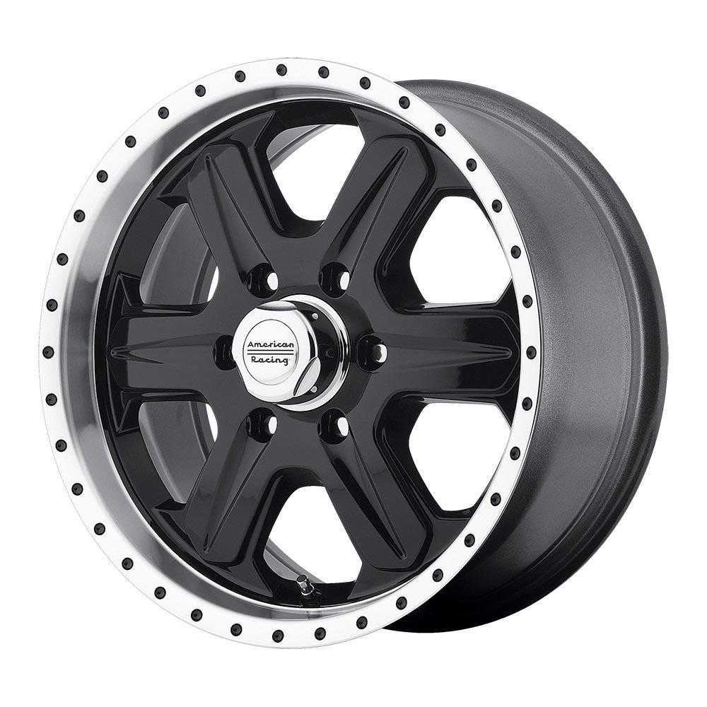 AMERICAN RACING AR321 Gloss Black 16 inch + Mickey Thompson Tire - BAJA LEGEND MTZ  305/70/16  NW