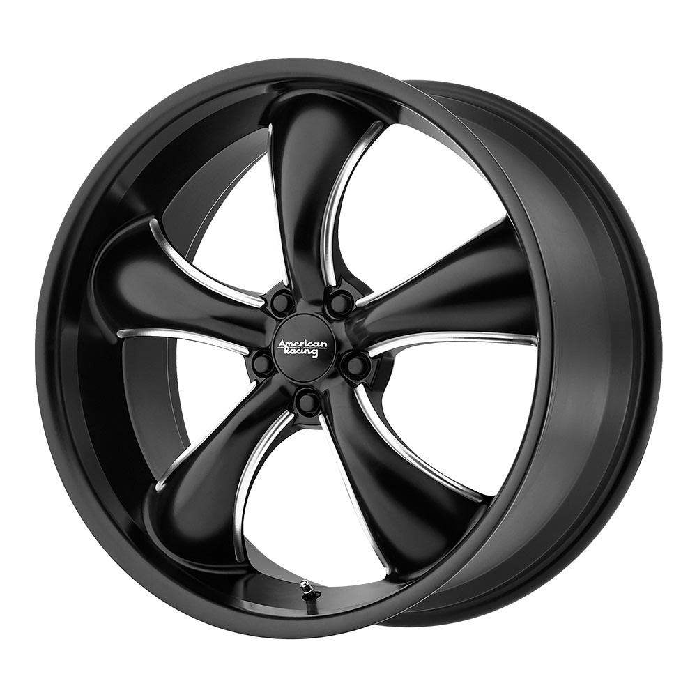 AMERICAN RACING AR912 Satin Black Milled 20 inch