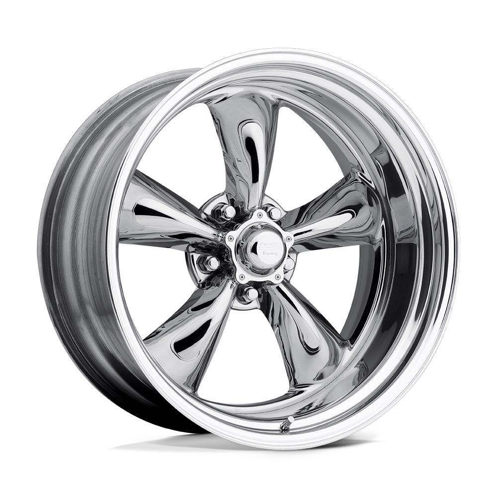 AMERICAN RACING VINTAGE VN405 TORQ THRUST II Chrome 15 inch + OHTSU AT4000 SO - 215/75/15