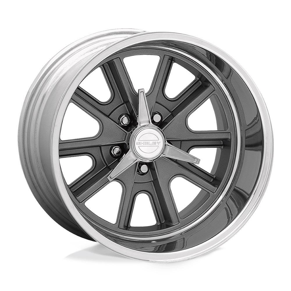 AMERICAN RACING VINTAGE VN427 SHELBY Gray Polish 15 inch