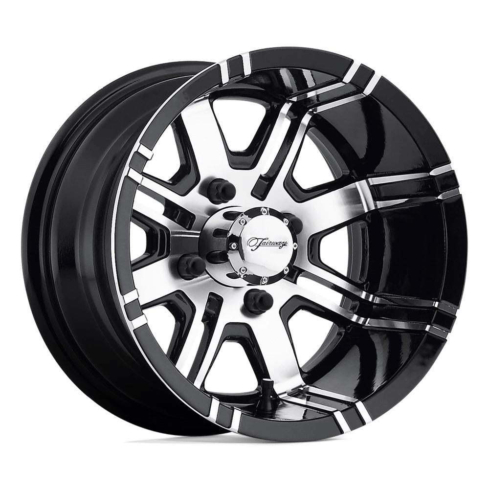 Fairway Alloys FA119 Machined Black 12 inch
