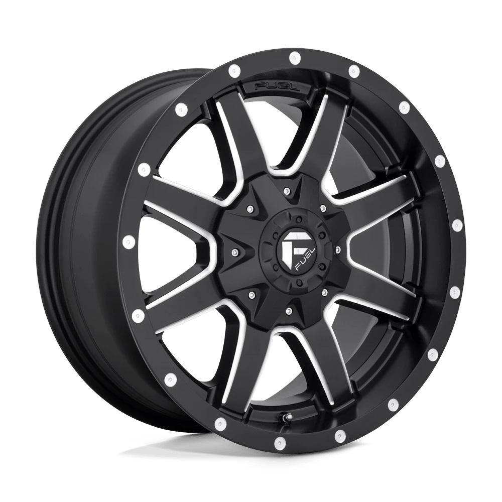 Fuel Off-Road Wheels D538 Matte Black Milled 17 inch
