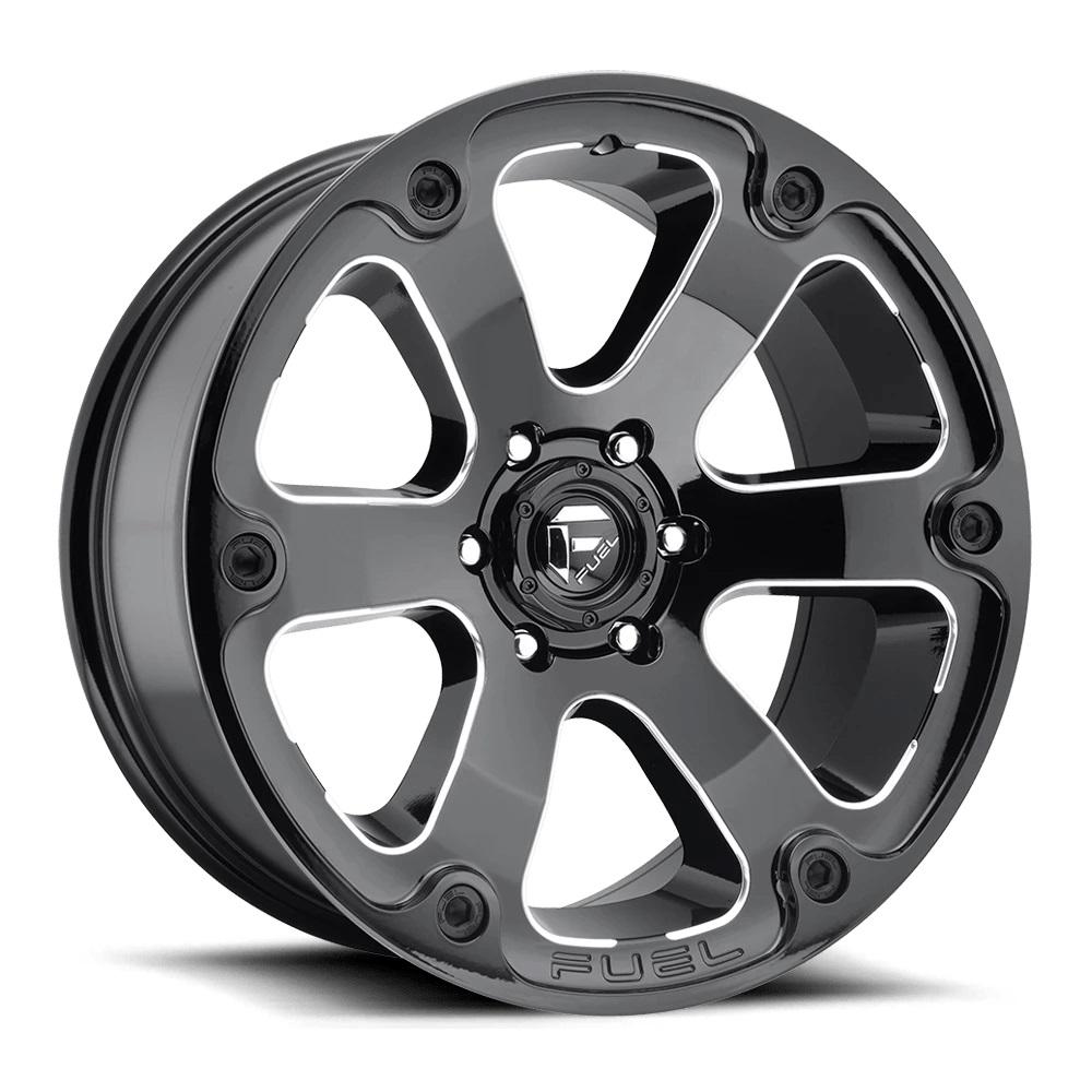 Fuel Off-Road Wheels D562 Gloss Black Milled 18 inch