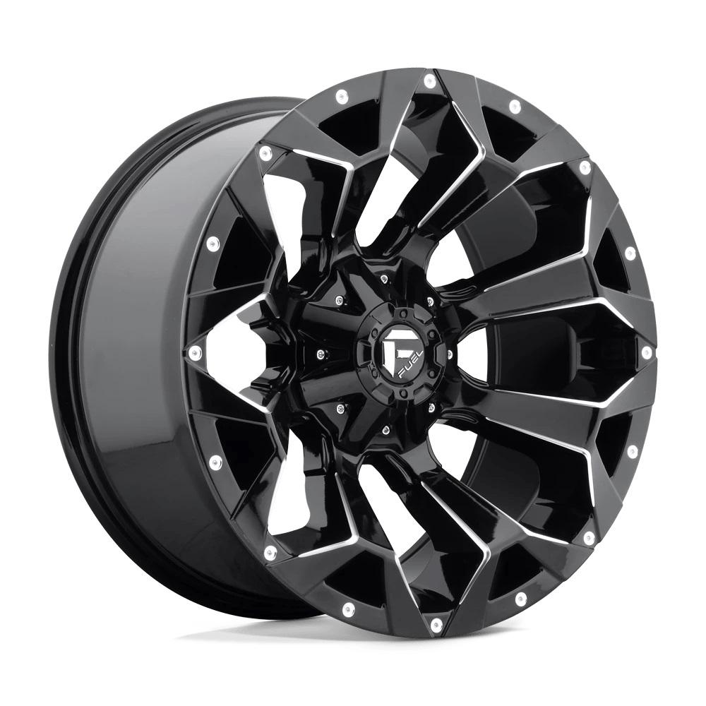 Fuel Off-Road Wheels D576 Gloss Black Milled 17 inch + OHTSU AT4000 SO - 235/65/17
