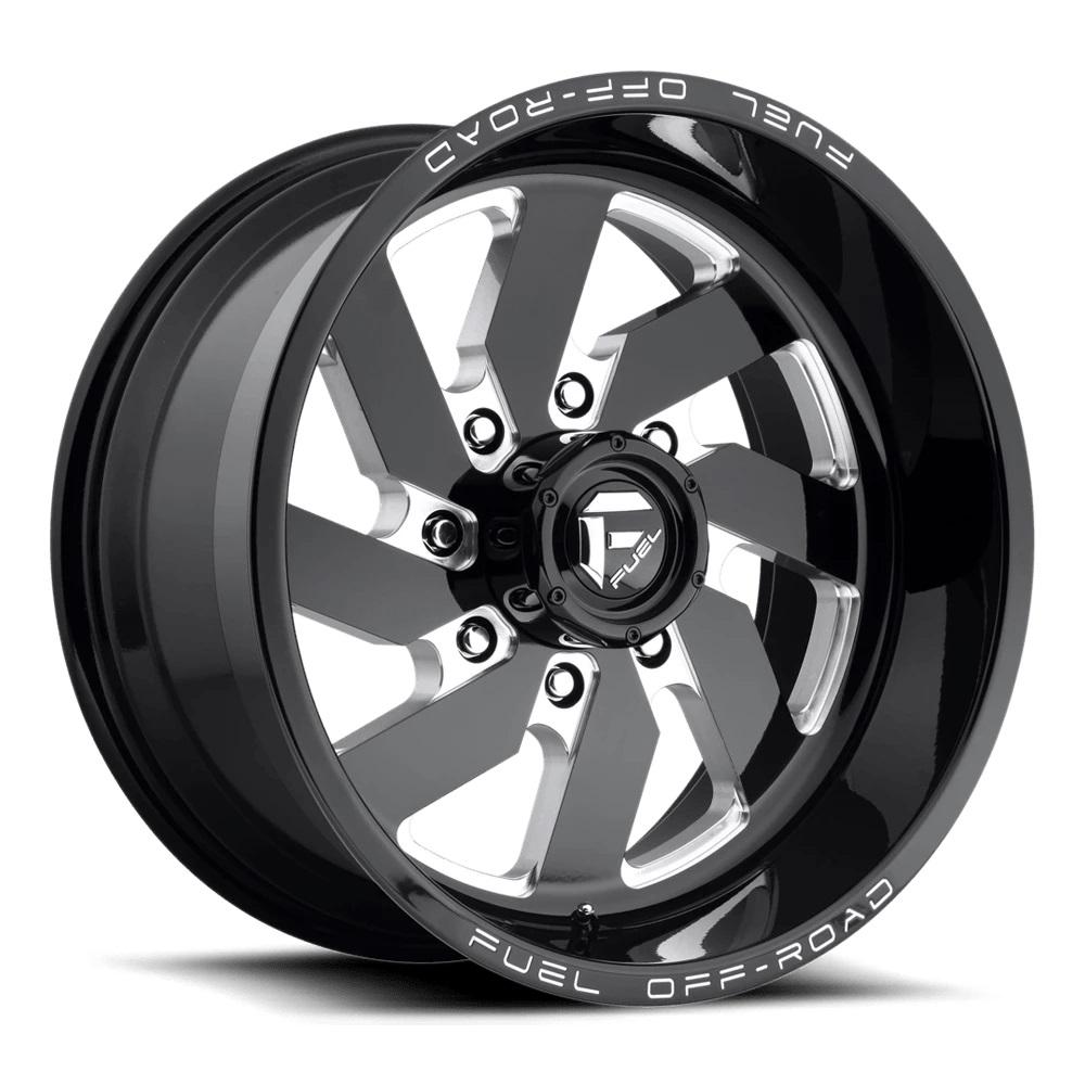 Fuel Off-Road Wheels D582 Gloss Black Milled 20 inch + OHTSU FP8000 SO - 225/35/20