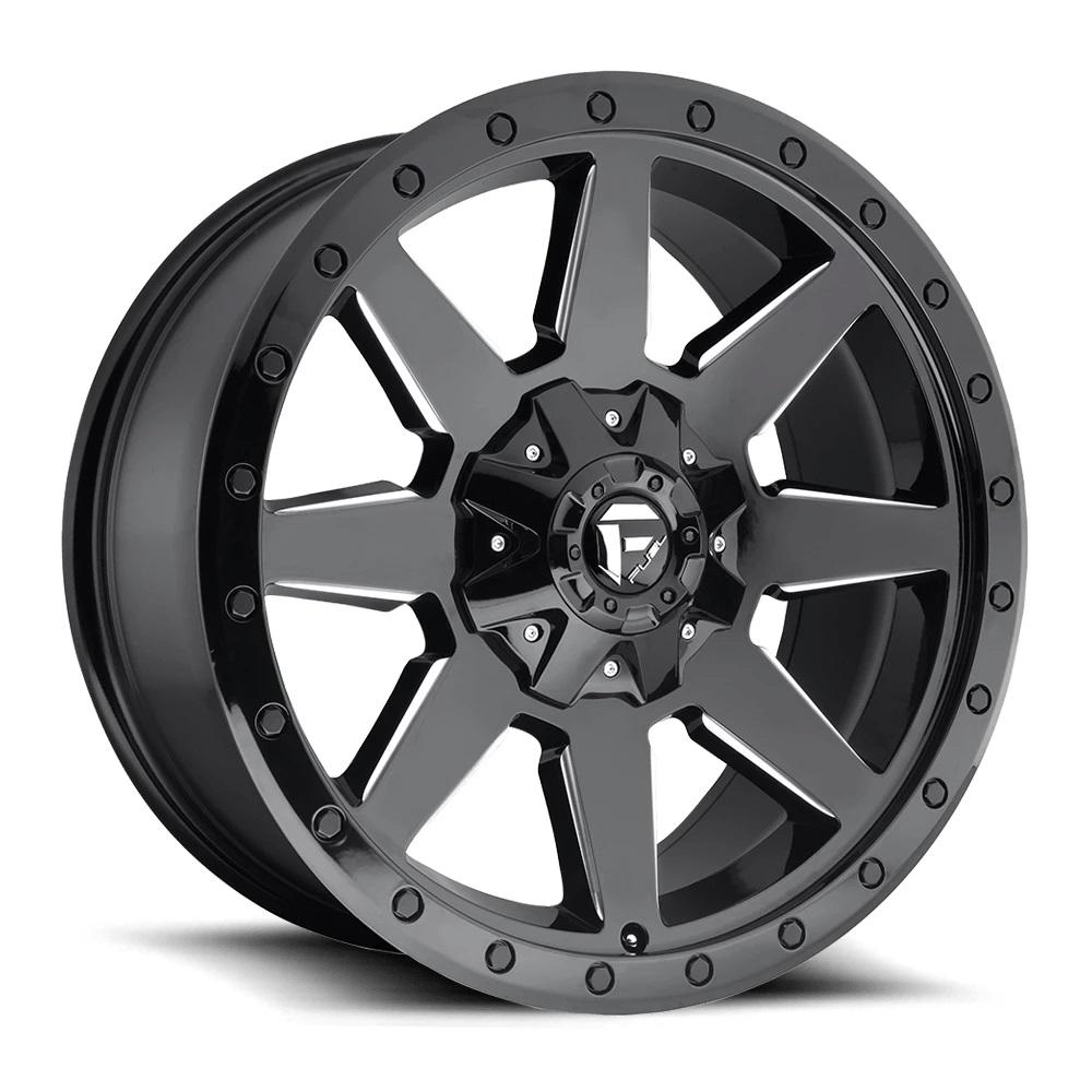Fuel Off-Road Wheels D597 Gloss Black Milled 20 inch