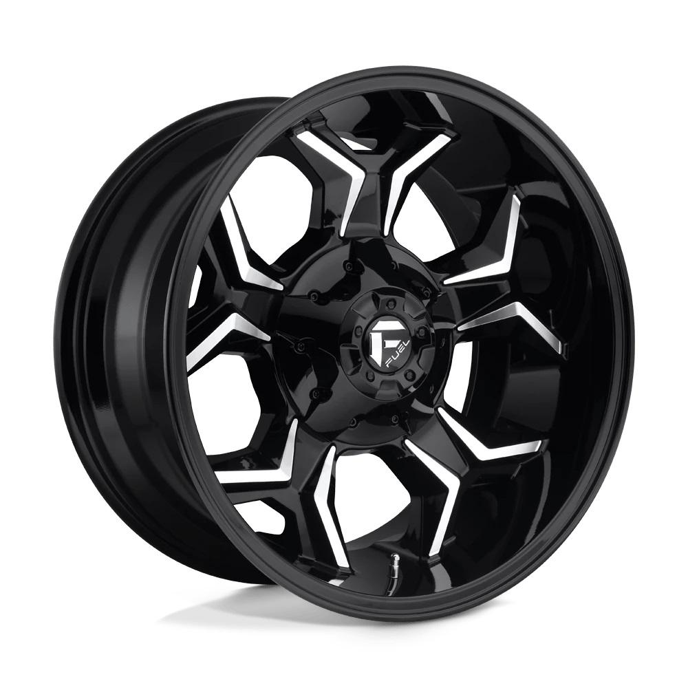 Fuel Off-Road Wheels D606 Gloss Black Milled 20 inch