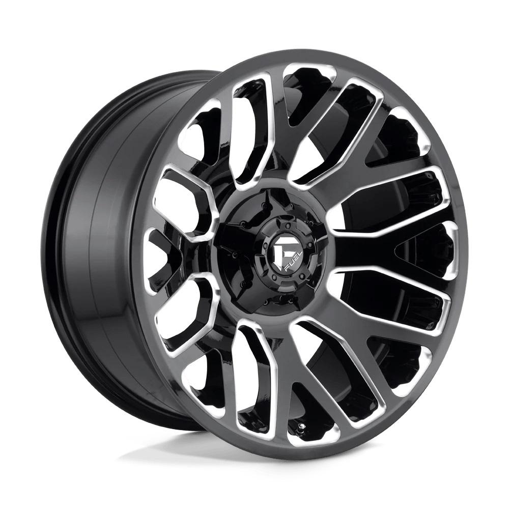 Fuel Off-Road Wheels D607 Gloss Black Milled 20 inch