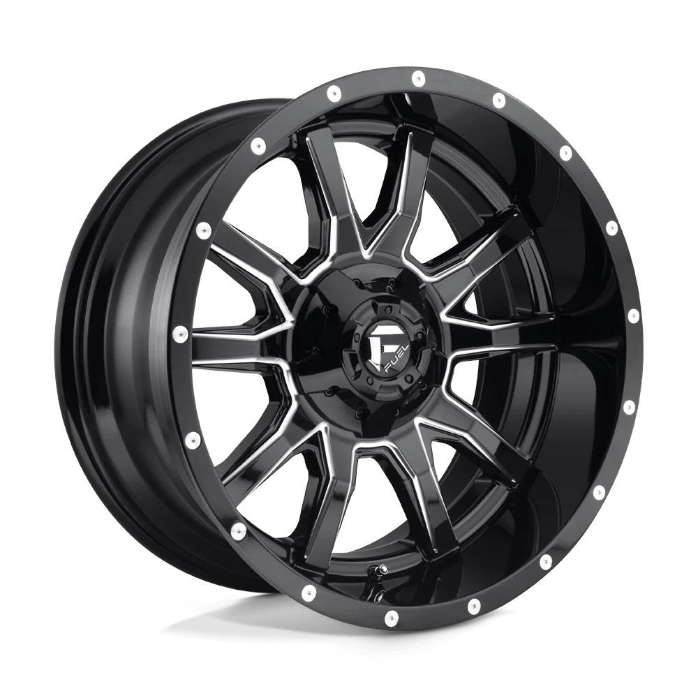 Fuel Off-Road Wheels D627 Gloss Black Milled 17 inch