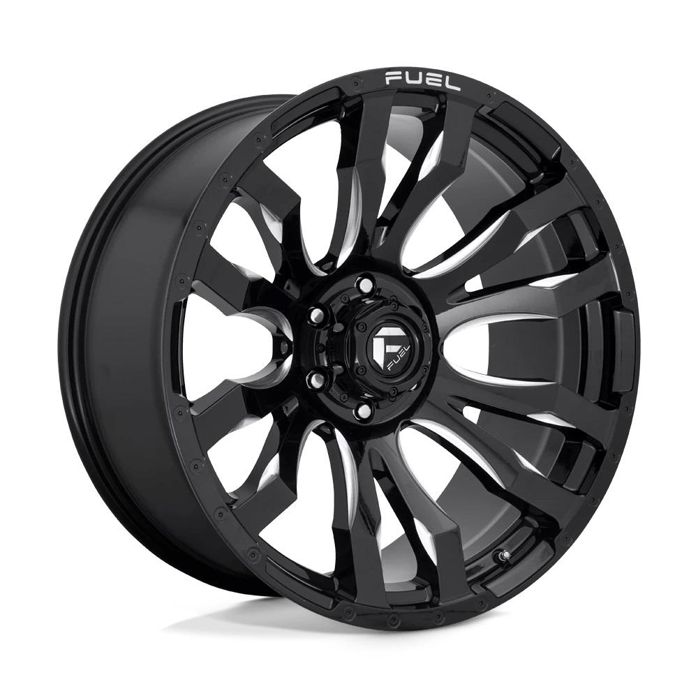 Fuel Off-Road Wheels D673 Gloss Black Milled 17 inch