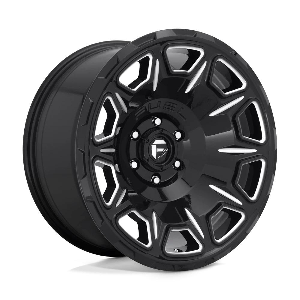 Fuel Off-Road Wheels D688 Gloss Black Milled 17 inch