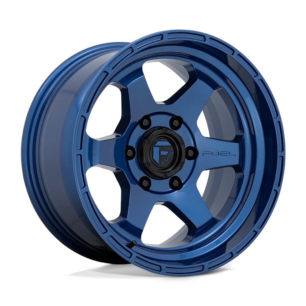 Fuel Off-Road Wheels D739 Blue 17 inch + OHTSU AT4000 SO - 235/65/17