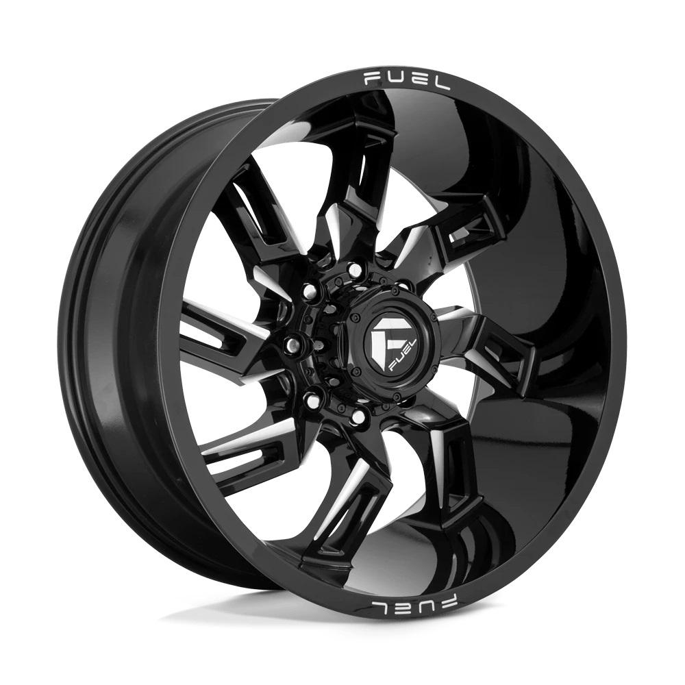 Fuel Off-Road Wheels D747 Gloss Black Milled 20 inch