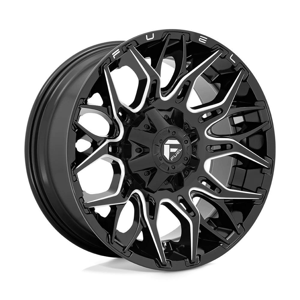 Fuel Off-Road Wheels D769 Black Gloss 20 inch + OHTSU FP8000 SO - 225/35/20