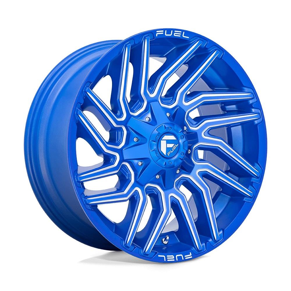 Fuel Off-Road Wheels D774 Blue 20 inch + OHTSU FP8000 SO - 225/35/20