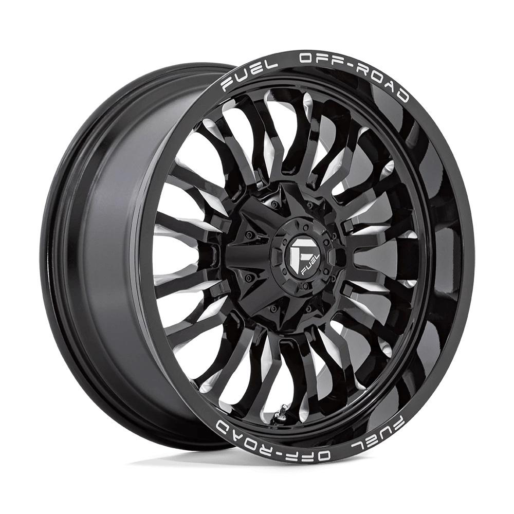Fuel Off-Road Wheels D795 Gloss Black Milled 20 inch