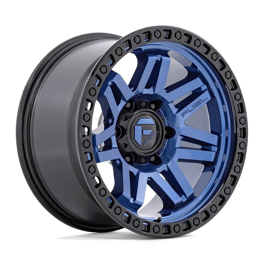Fuel Off-Road Wheels D813 Blue 17 inch + OHTSU AT4000 SO - 235/65/17
