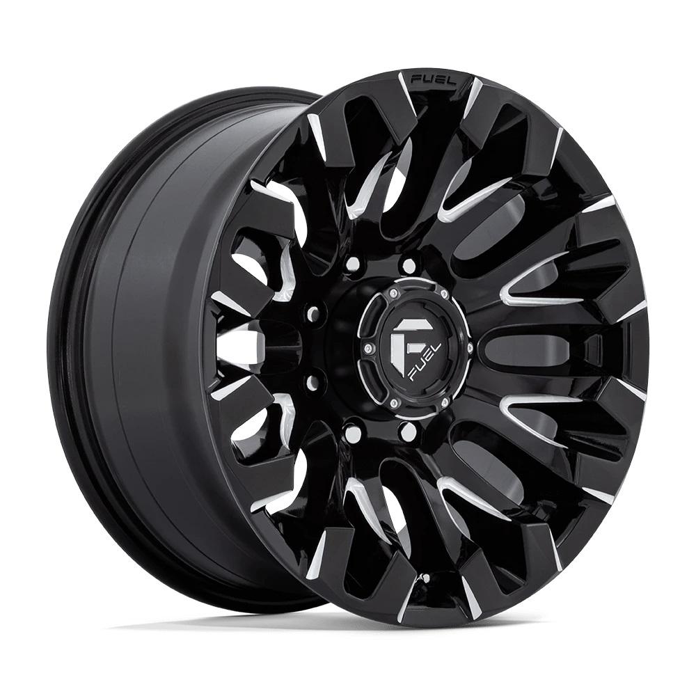 Fuel Off-Road Wheels D828 Gloss Black Milled 18 inch + OHTSU FP7000 SO - 225/40/18