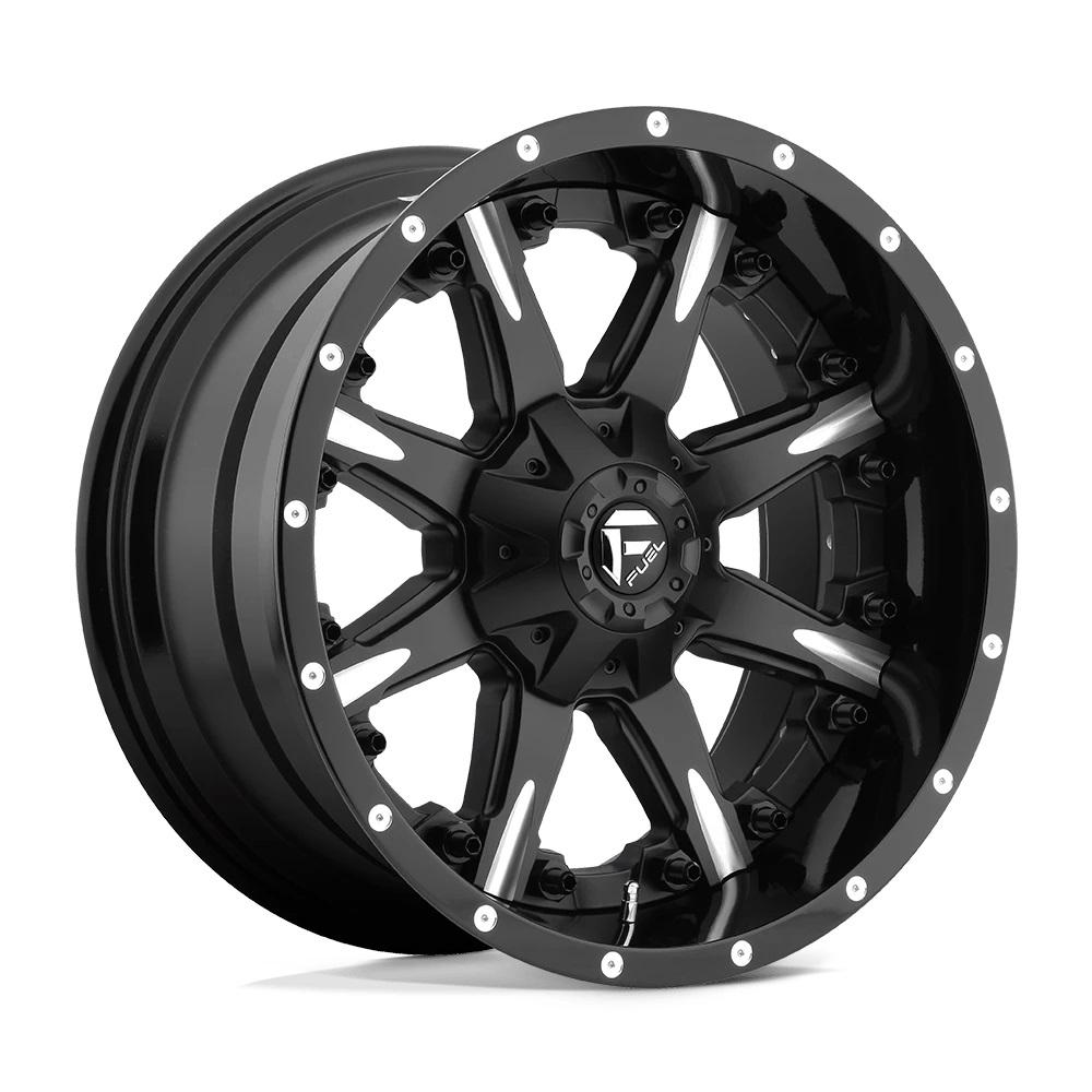 Fuel Off-Road Wheels D251 Matte Black Milled 20 inch + OHTSU FP8000 SO - 225/35/20