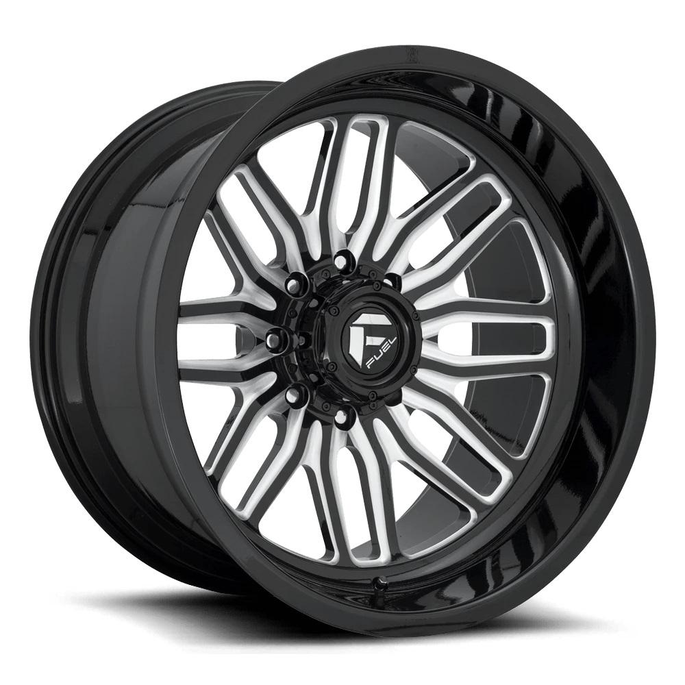 Fuel Off-Road Wheels DB66 Gloss Black Milled 22 inch + OHTSU FP8000 SO - 235/30/22