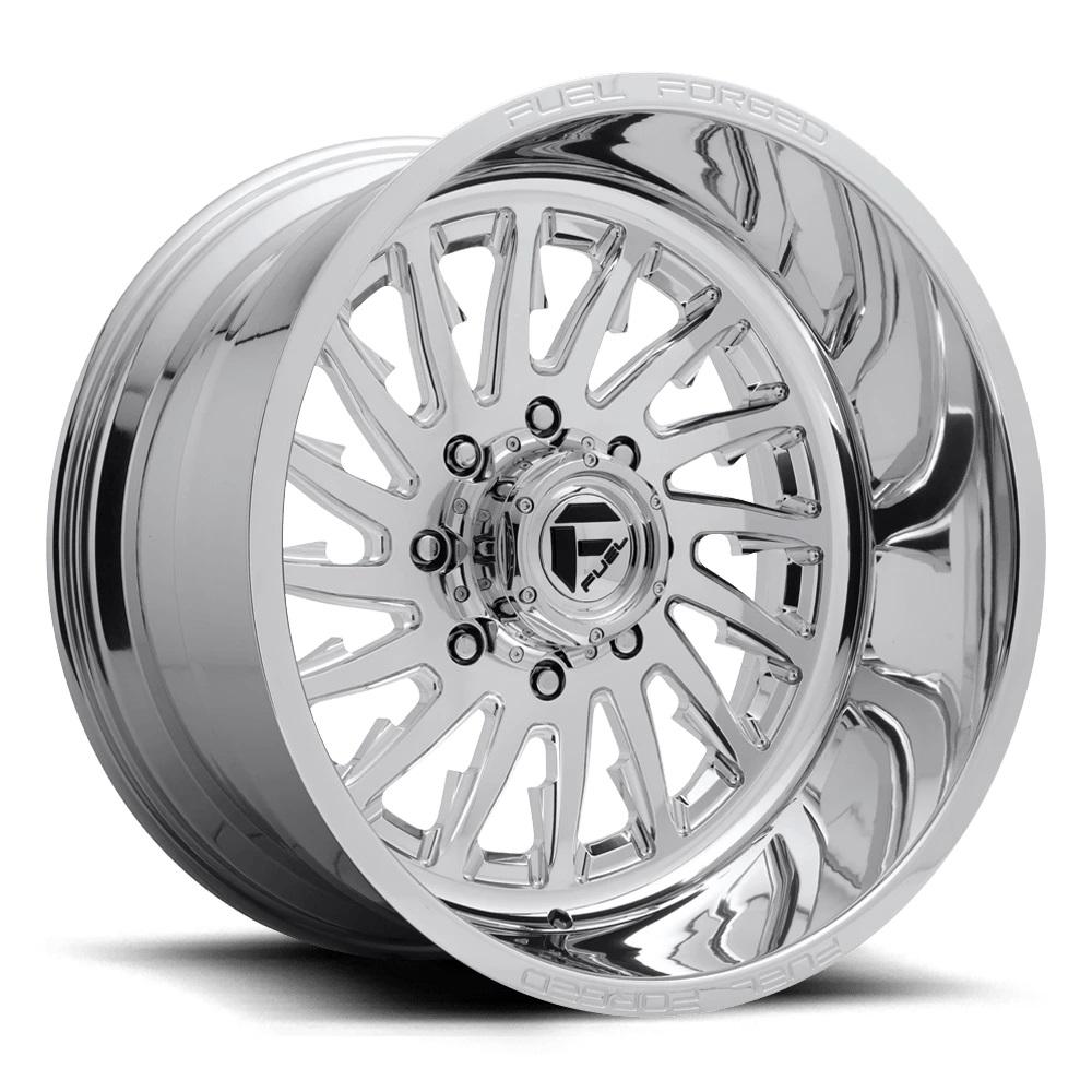 Fuel Off-Road Wheels DF30 Polished 22 inch + OHTSU FP8000 SO - 235/30/22