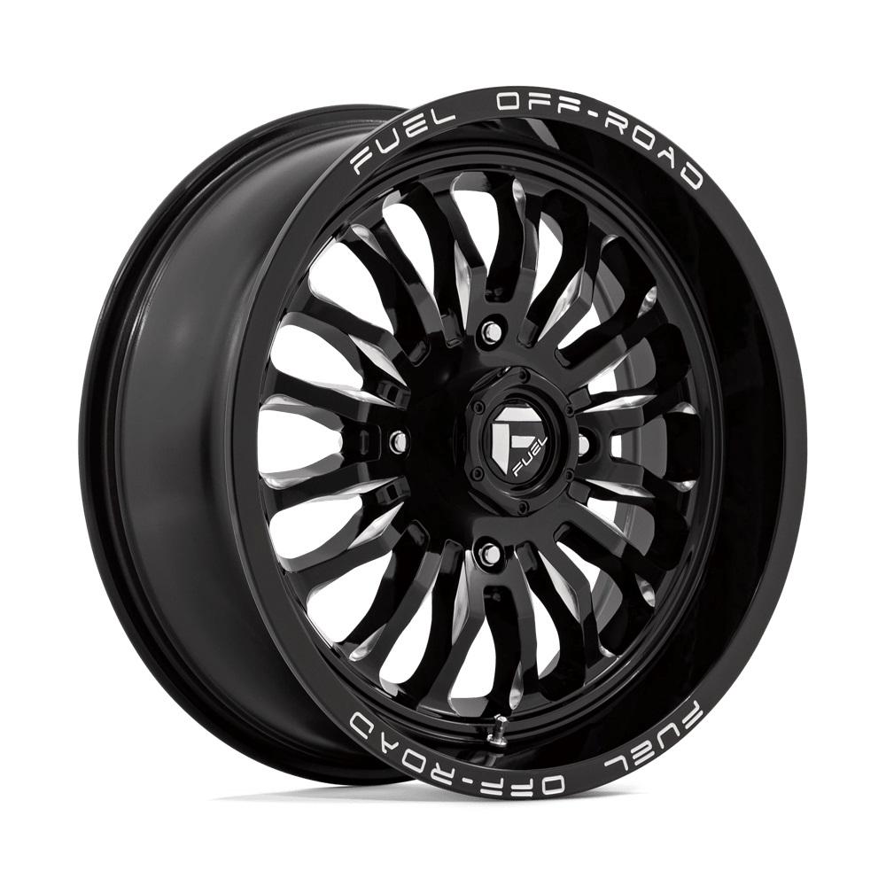 Fuel Off-Road Wheels D821 ARC Gloss Black Milled 18 inch