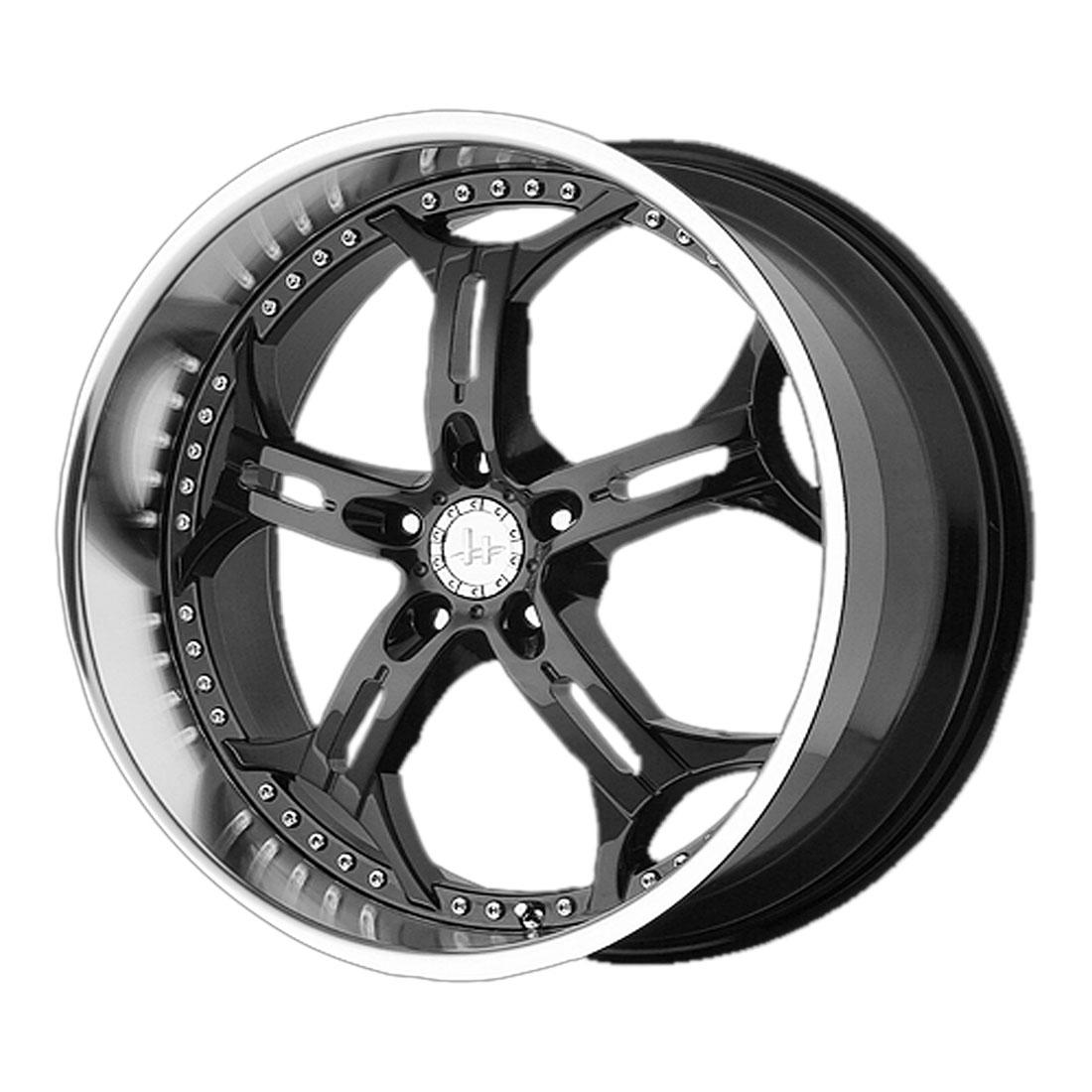 HELO HE834 Gloss Black Machined 20 inch + OHTSU FP8000 SO - 225/35/20