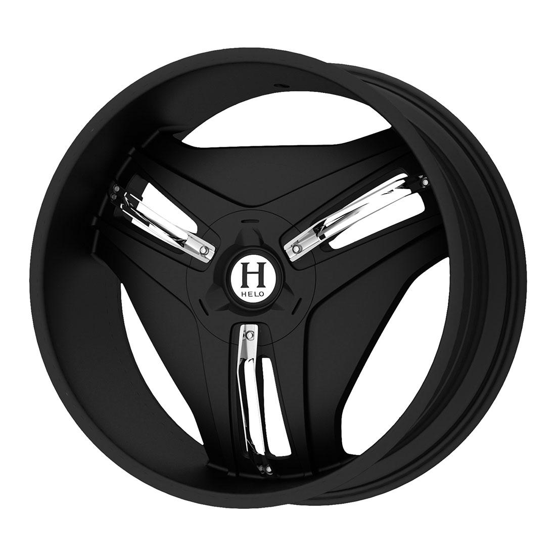 HELO HE849 Gloss Black 22 inch + OHTSU FP8000 SO - 235/30/22