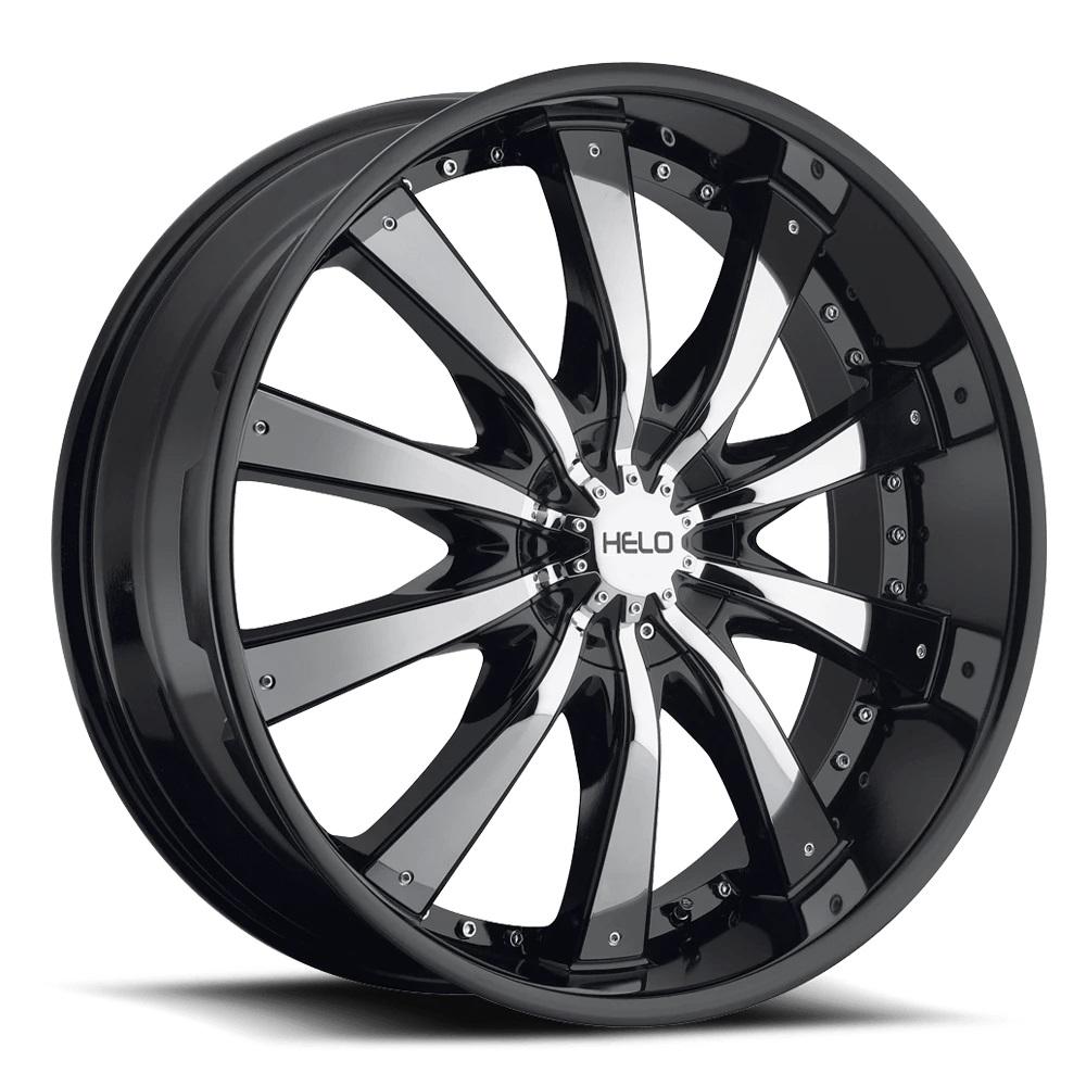 HELO HE875 Gloss Black 22 inch