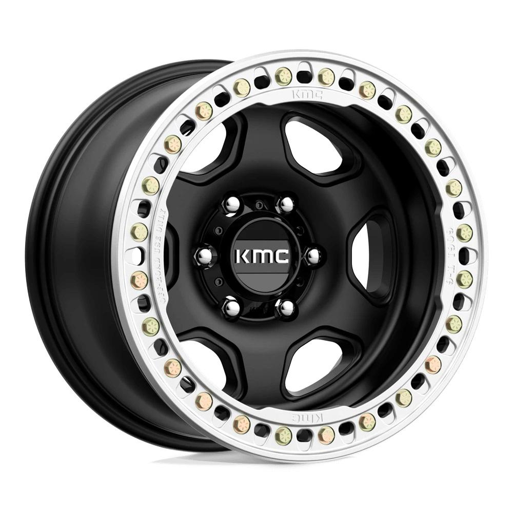 KMC KM233 HEX Satin Black 20 inch