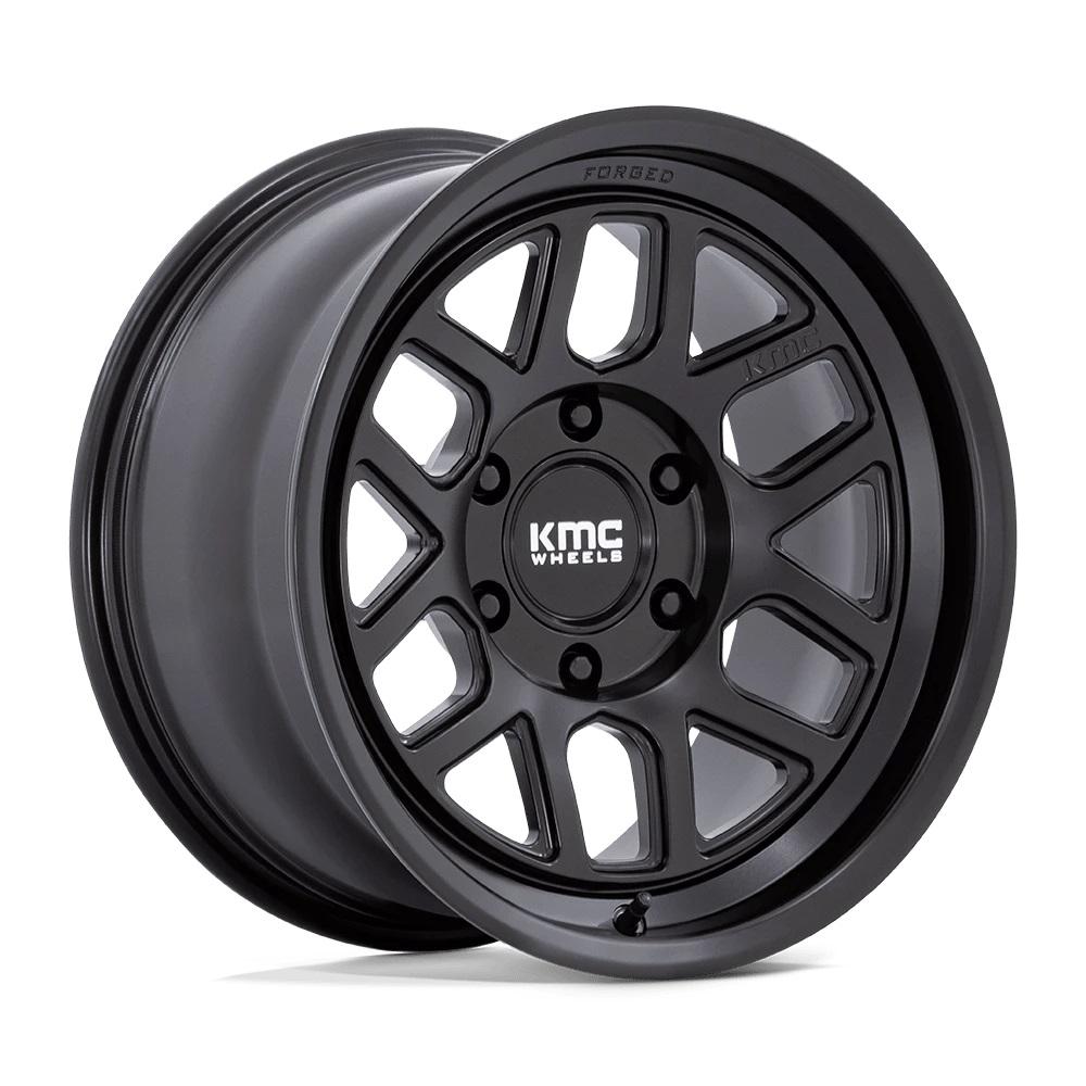 KMC KM446 MESA FORGED Satin Black 17 inch