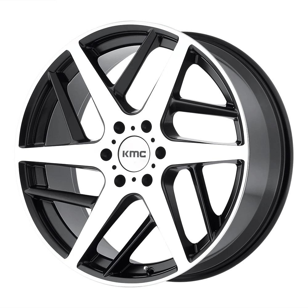 KMC KM699 TWO Satin Black 22 inch