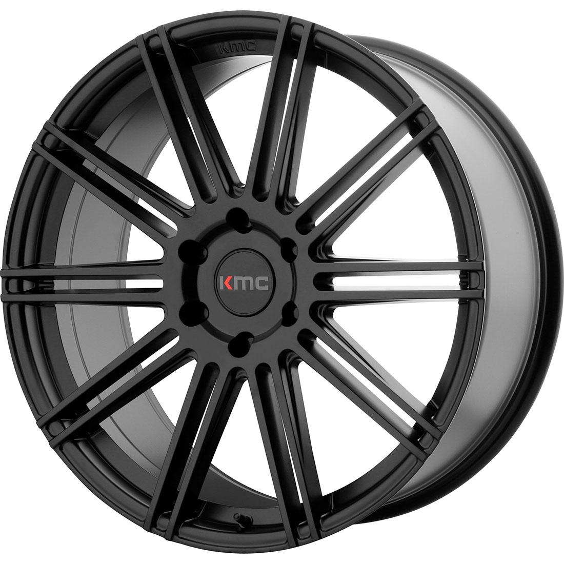 KMC KM707 Satin Black 22 inch