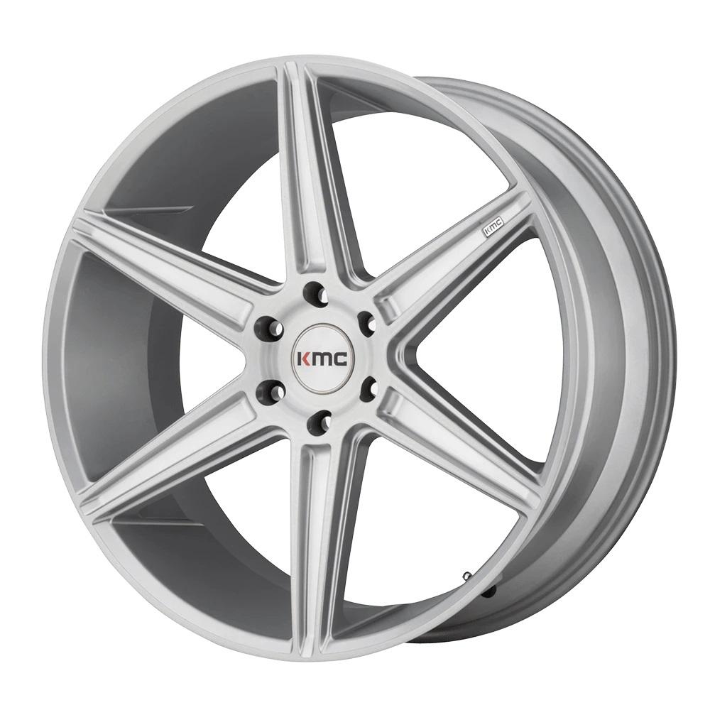 KMC KM712 PRISM Brushed Silver 22 inch