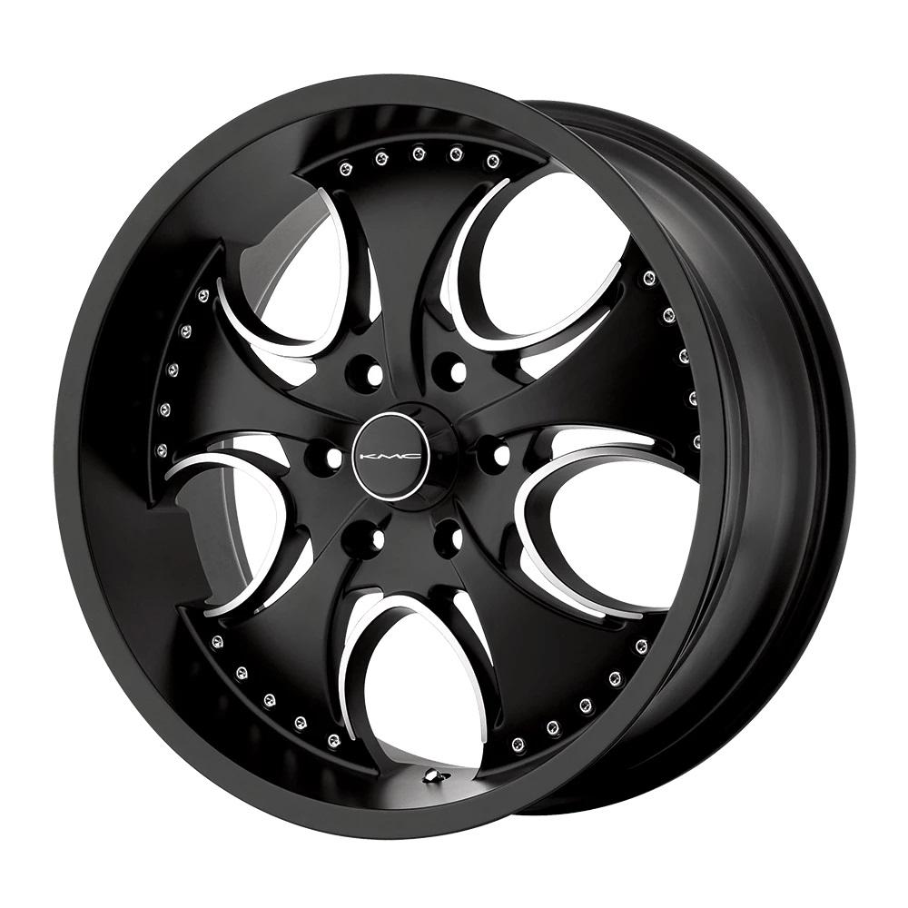 KMC KM755 Matte Black 24 inch