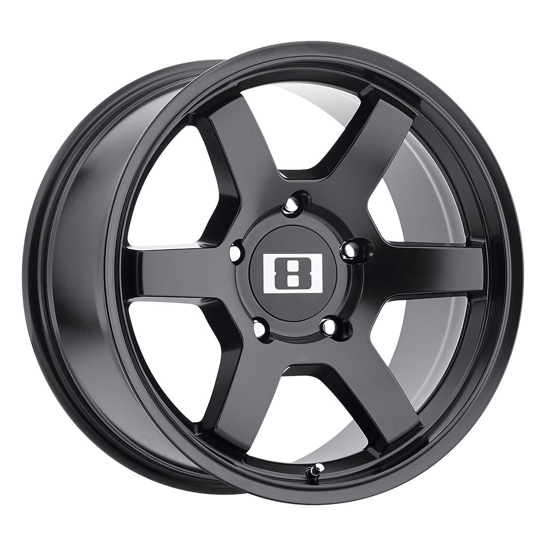 Level 8 Wheels MK6 Matte Black 18 inch