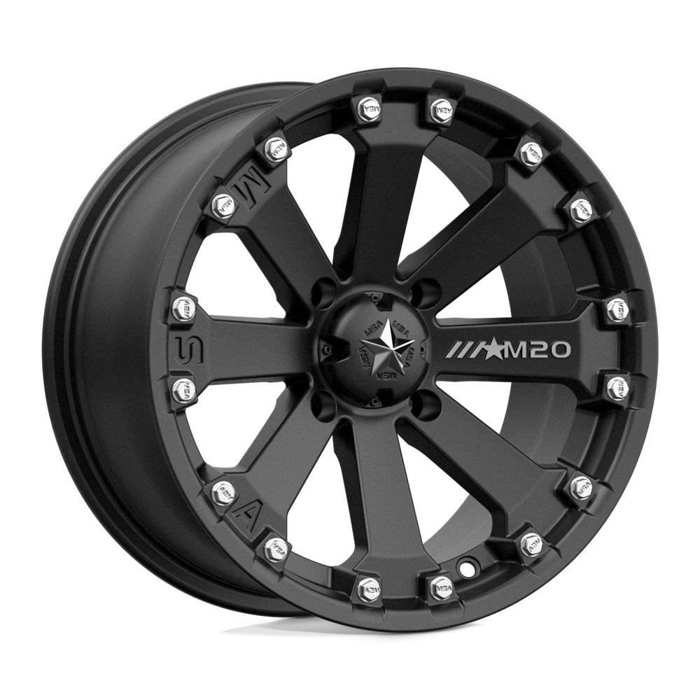 MSA Offroad Wheels M20 Matte Black 14 inch