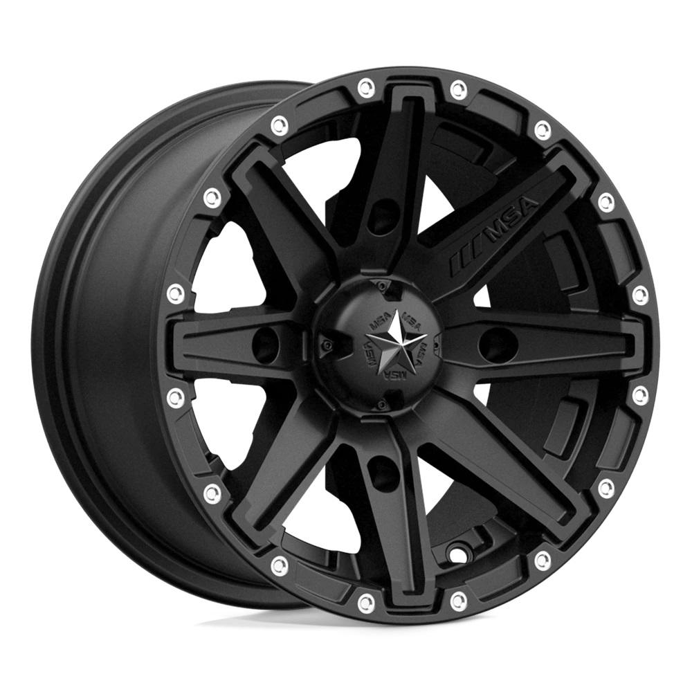 MSA Offroad Wheels M33 Satin Black 12 inch + EFX - LO-PRO  225/35/12  ST