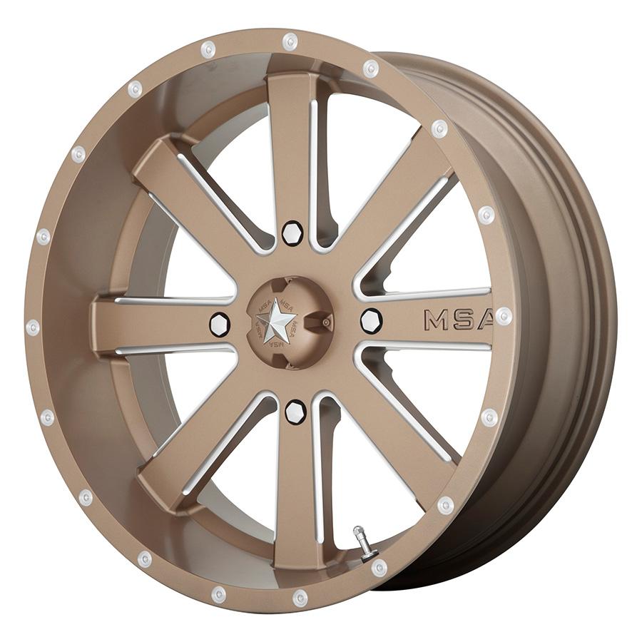 MSA Offroad Wheels M34 Bronze 18 inch + OHTSU FP7000 SO - 225/40/18