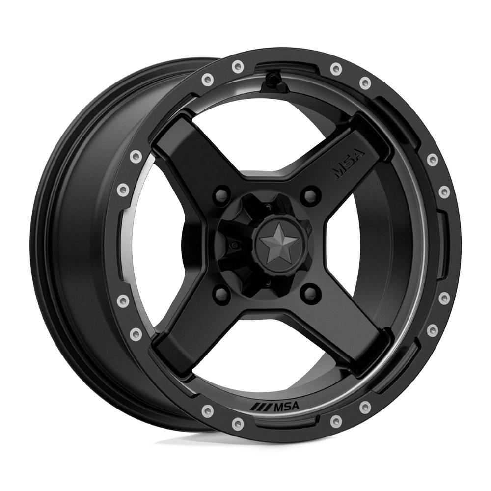 MSA Offroad Wheels M39 Satin Black 14 inch