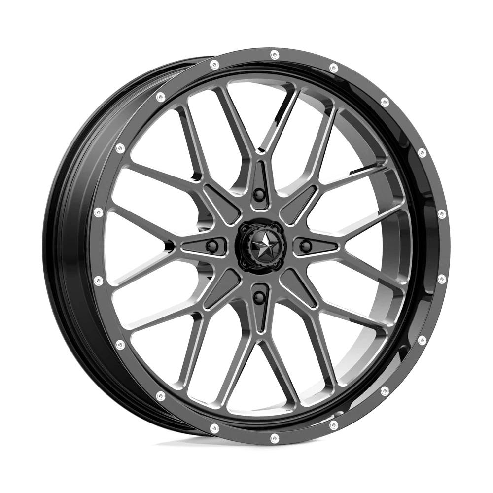 MSA Offroad Wheels M45 Gloss Black Milled 18 inch