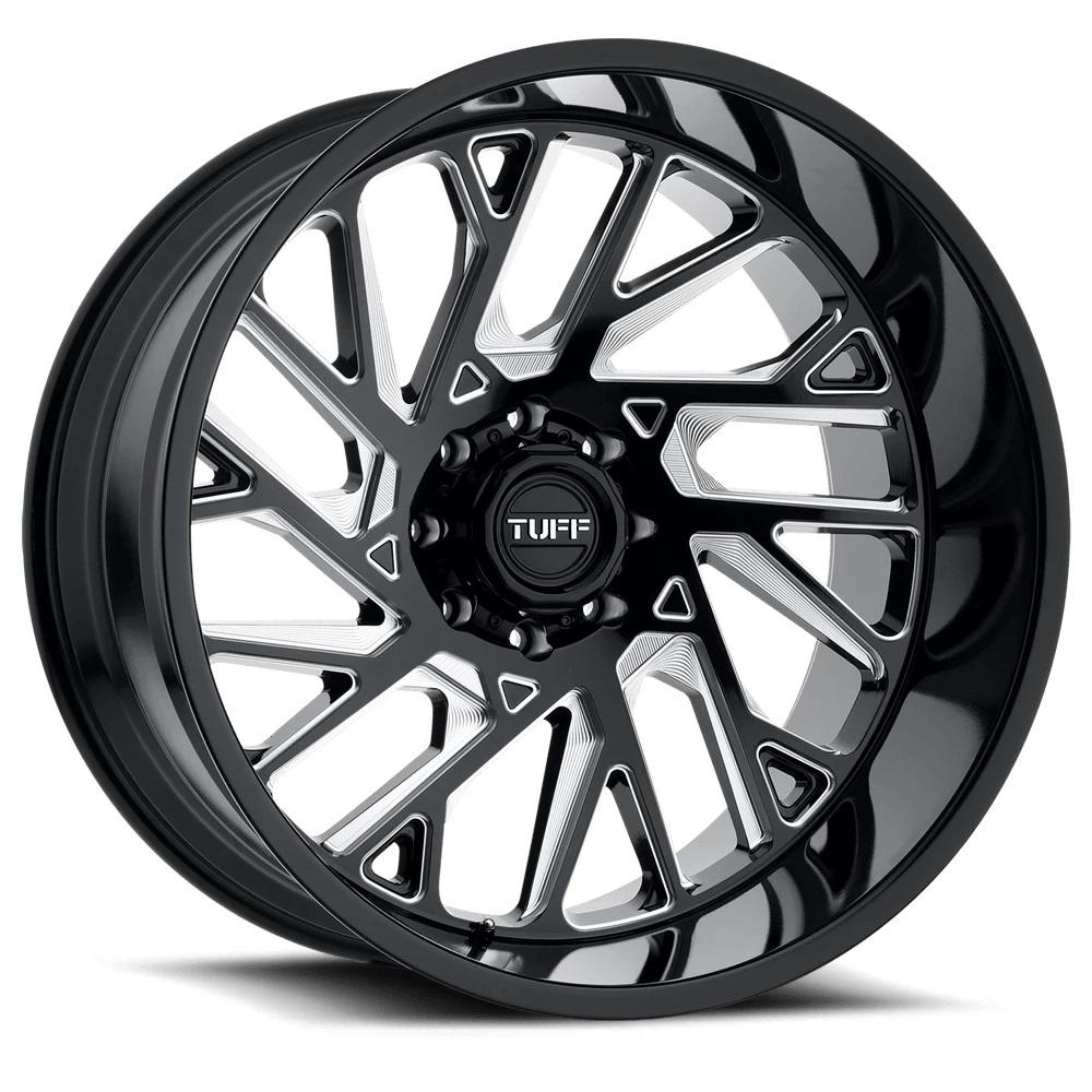 TUFF T4B Gloss Black 20 inch + OHTSU FP8000 SO - 225/35/20