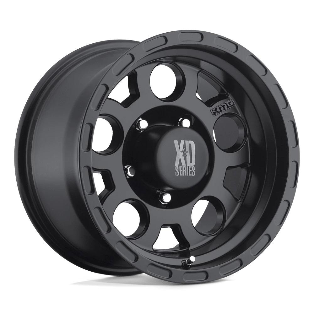 XD Wheels XD122 Matte Black 15 inch