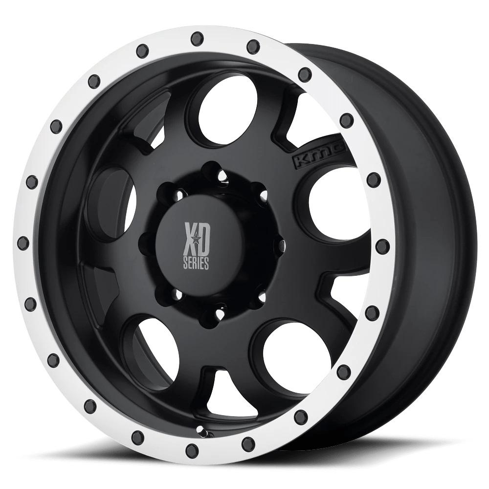 XD Wheels XD125 Matte Black 20 inch