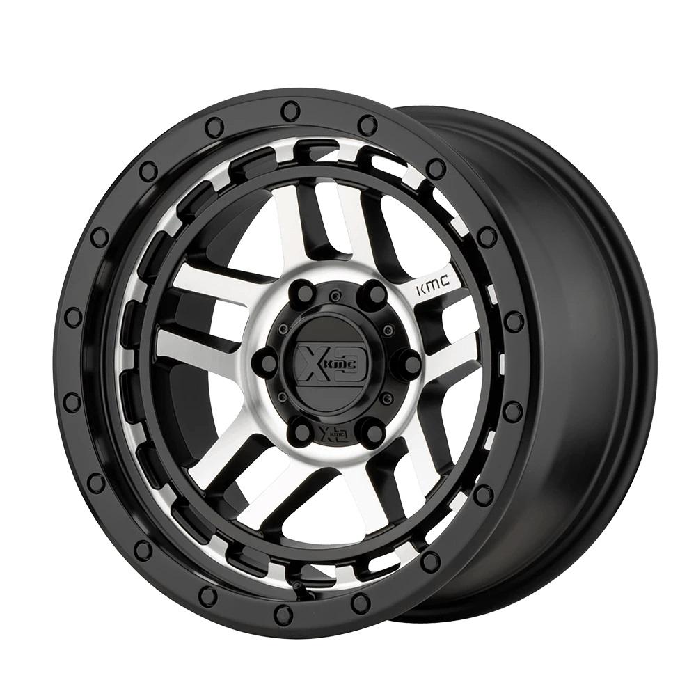 XD Wheels XD140 Satin Black Machined 17 inch