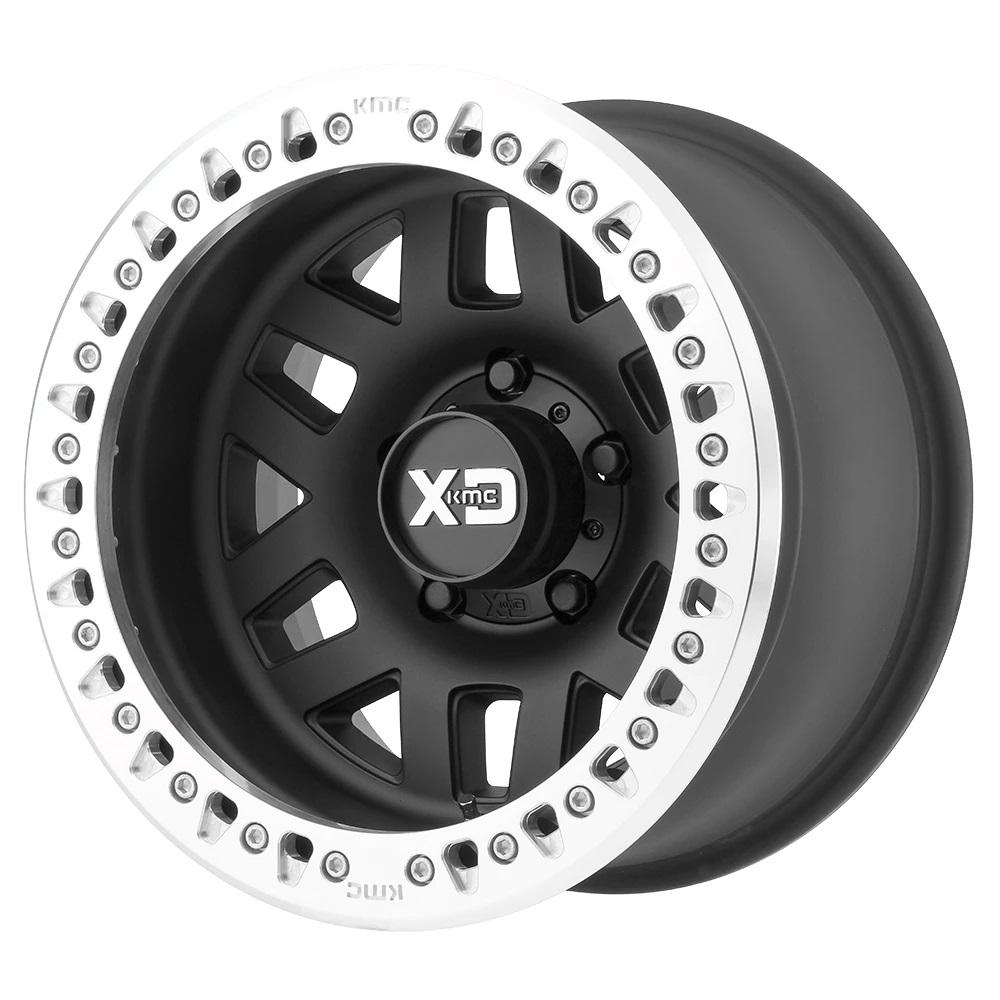 XD Wheels XD229 MACHETE CRAWL Satin Black 17 inch