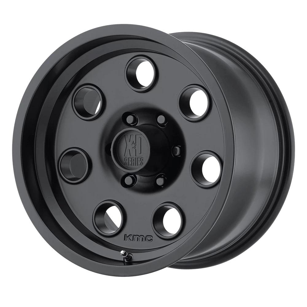 XD Wheels XD300 Satin Black 15 inch + OHTSU AT4000 SO - 215/75/15